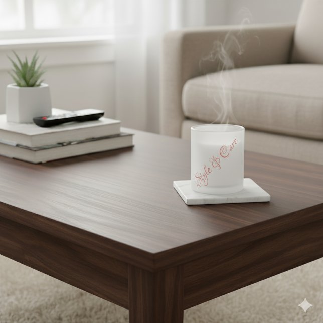 Stil & Care Frosted Glass Coffee Mugg (Skapare uppladdad)