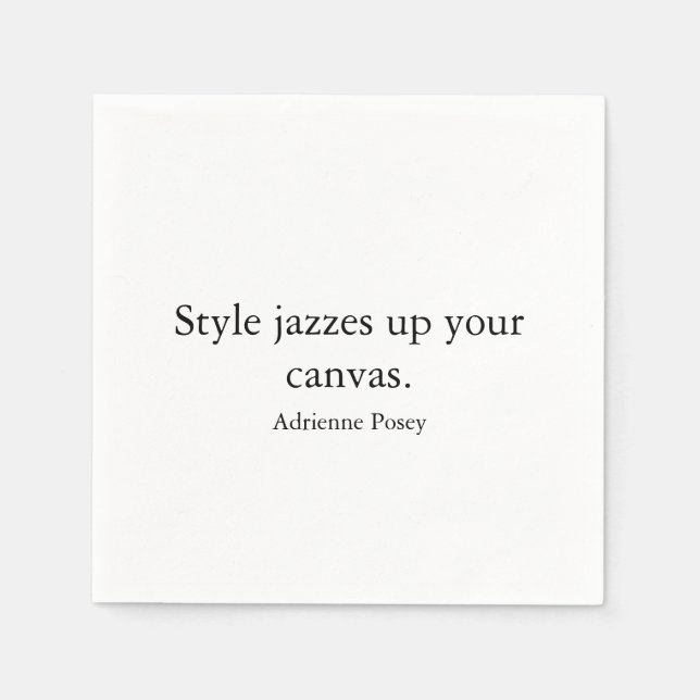 Stil Cocktail Napkins Pappersservett (Framsidan)