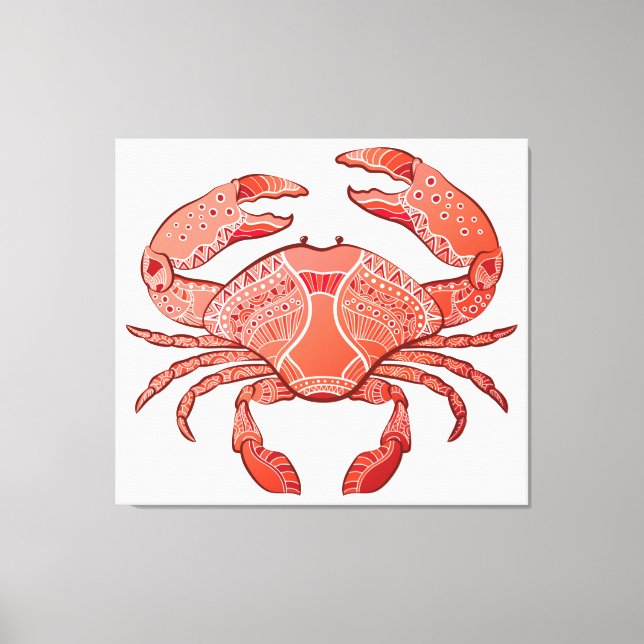 Stil Crab Canvastryck (Framsida)