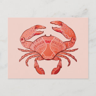 Stil Crab Vykort
