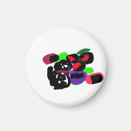 Stil Dalmatiner rosor Magnet