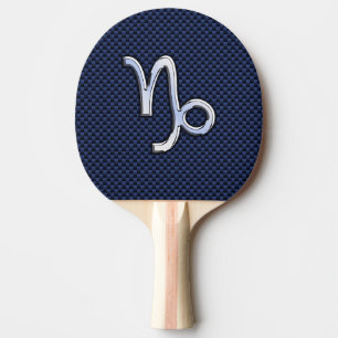 Stil för fiber för kol för blått för pingisracket