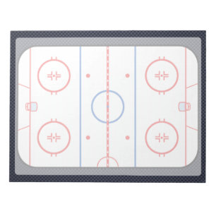 Stil för fiber för kol för hockeylekfölje anteckningsblock