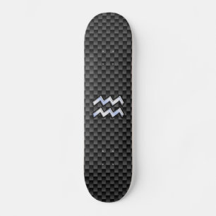 Stil för fiber för kol för symbol för old school skateboard bräda 18 cm