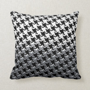 Stil för Houndstooth kromspegel Kudde
