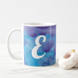 Stil för marmor för lilor för kaffemugg