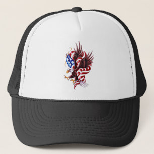 Stil för örn- och amerikanska keps