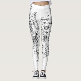 Stil för ryttare för damasker för Ducati Leggings