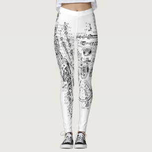 Stil för ryttare för damasker för Ducati Leggings