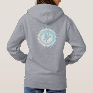 Stil för strand för havssköldpaddaMandala T Shirt