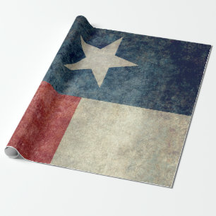 Stil för vintage för sjal för Texas statlig Presentpapper