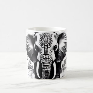 Stil-formgivning för insamling av kaffe i Mugg