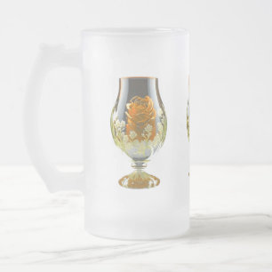 Stil: Frosted Glass Mugg. Vårt frostat glas mugg ä