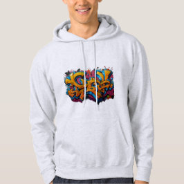 Stil graffiti hoodie