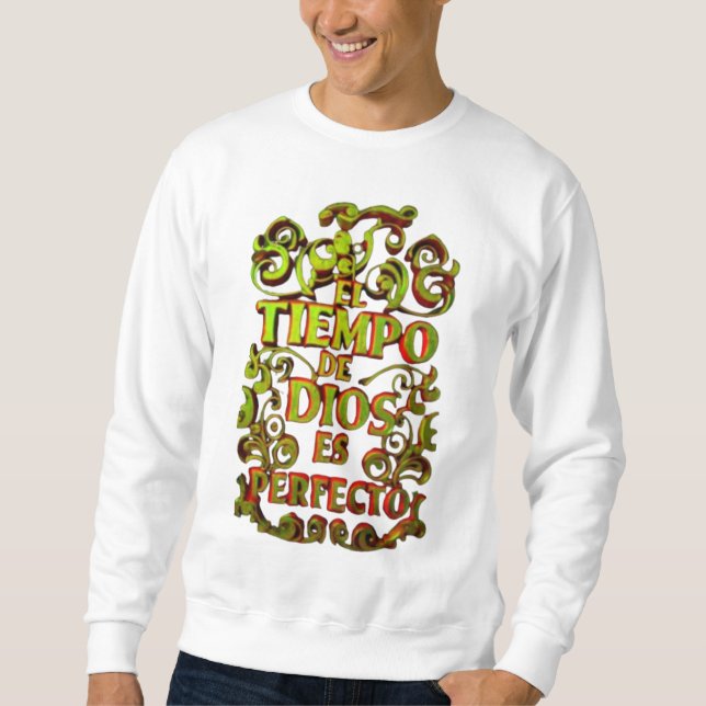Stil: Herr Basic Sweatshirt Modig u (Framsida)