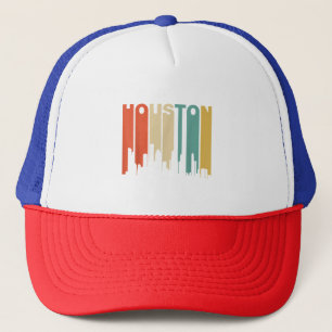 Stil Houston Texas Skyline 1970 Keps