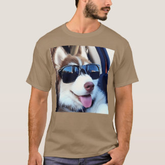 Stil hund väninna lustig t shirt