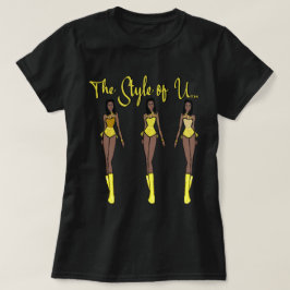 Stil i U (Gult) T-Shirt