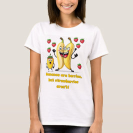 Stil: Kvinnors bananer är berries grundläggande T- T Shirt
