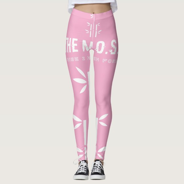 Stil: Leggings (rosa) (Framsida)