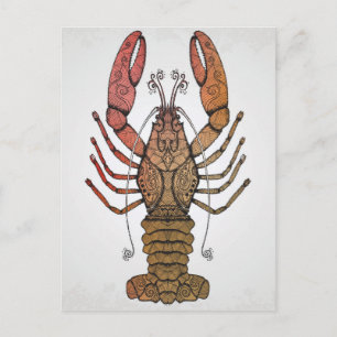 Stil Lobster Vykort