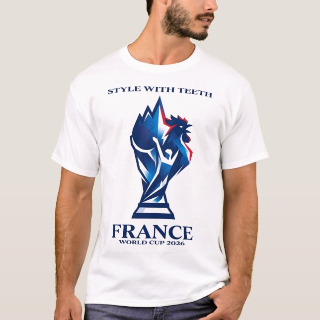 Stil Med Tänder T Shirt (Framsida)
