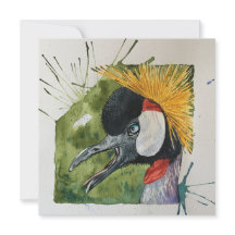 Stil-notecard med skandaliserat Crane-vykort