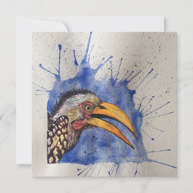 Stil-notecard med startat vykort (Framsida)
