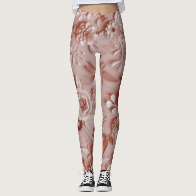 Stil och bekvämlighet gör att de här perfekterna leggings (Framsida)