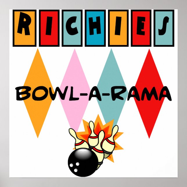 Stil Poster i vintage 1960 (Framsidan)