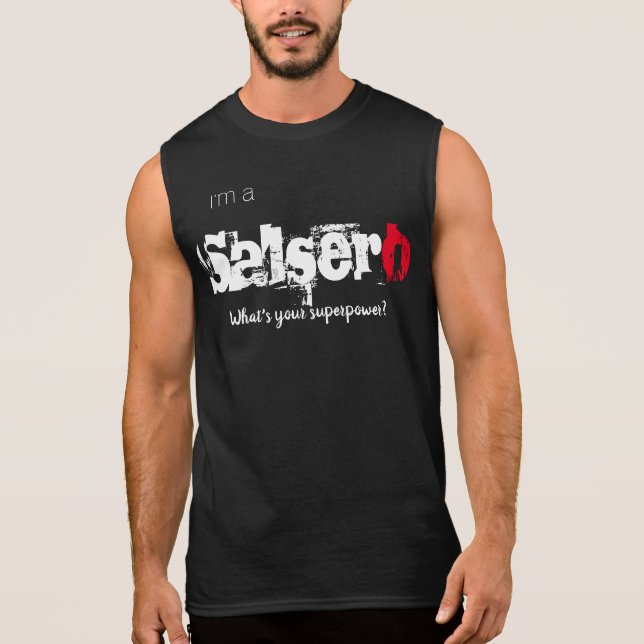Stil Salsero Dancer Superpower T Shirt (Framsida)