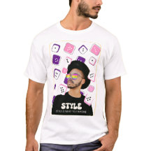 STIL – Streetwear Grafisk T-Shirt | Djärv Attityd