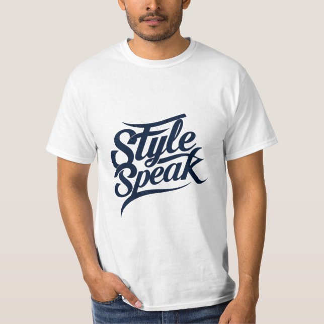 Stil-tal T-Shirts - djärv Mode Påstående (Framsida)