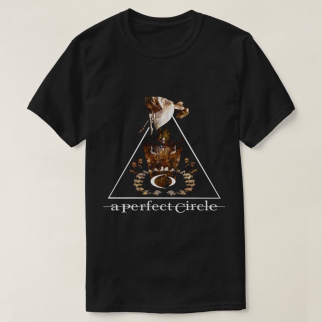 Stil till en Rock musik Band Perfekt Girl T Shirt (Design framsida)