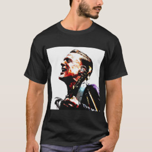 Stil till Grafiksångare Singer Guitarist Girl T Shirt