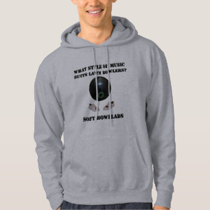Stil till Music Kostym Gräsmatta Bowlers, Hoodie