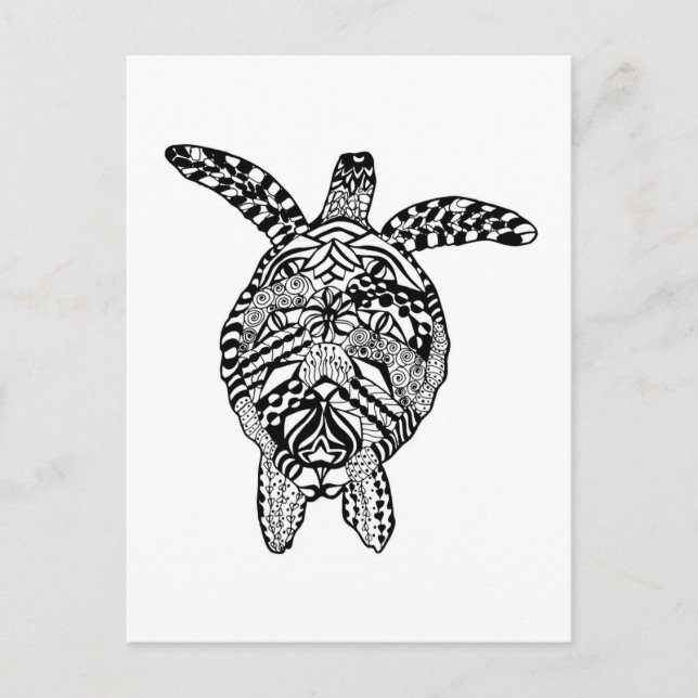 Stil Turtle Vykort (Framsida)