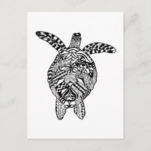 Stil Turtle Vykort