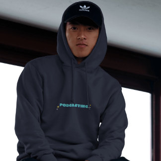 Stil uppfyller poddsändning hoodie
