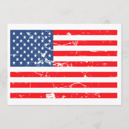 stil USA flagga Party Inbjudan