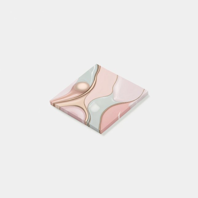 stila anteckningar i abstrakt grafik post-it block (Vinklad)