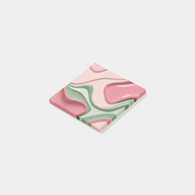 stila grafiska anteckningar post-it block (Vinklad)