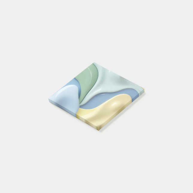 stila grafiska anteckningar post-it block (Vinklad)