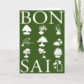 Stilar i Bonsai Träd Kort