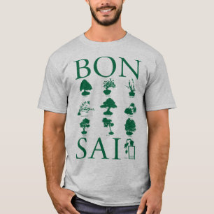 Stilarna Bonsai Träd T Shirt