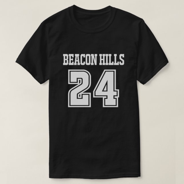 Stiles Stilinski Lacrosse Jersey Front T Shirt (Design framsida)