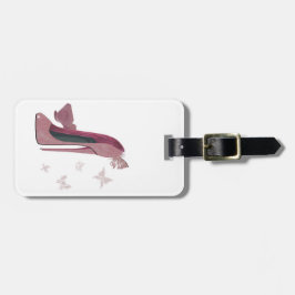 Stiletten skor konstbagagemärkre bagagebricka