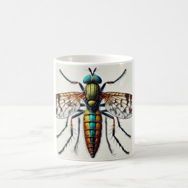 Stiletto Fly 051124IREF202 - Watercolor Kaffemugg (Center)
