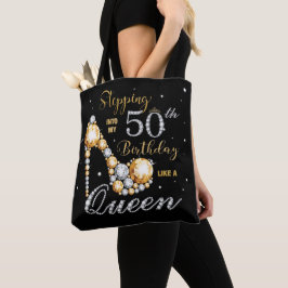 Stiletto High Heel Stepping in my 50 Birthday Tygkasse