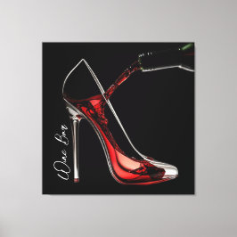 Stiletto och Vin-Vin Pub Canvastryck